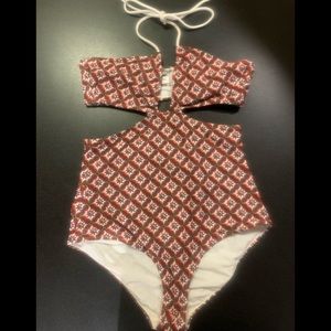 Bottega Veneta Cut Out Bathing Suit